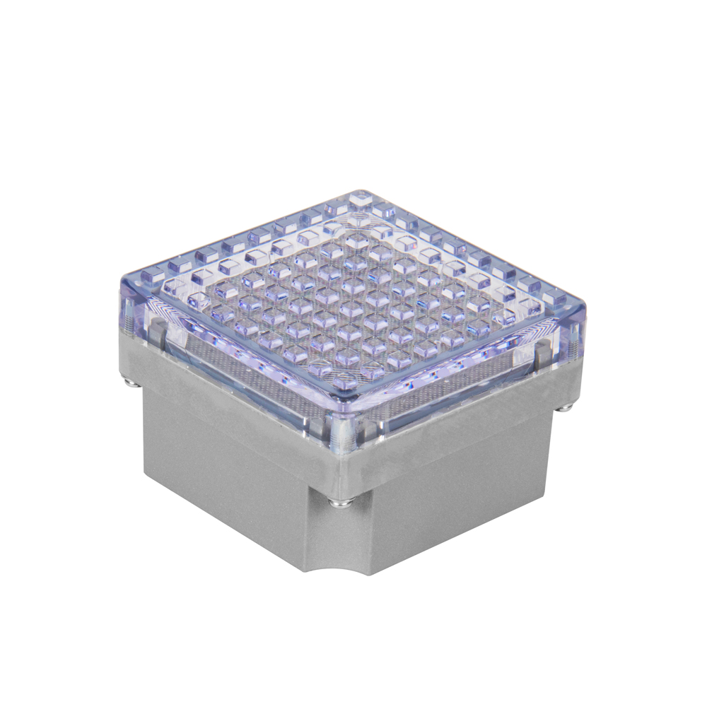 Square IP 68 Plaza Solar LED Brick Lights