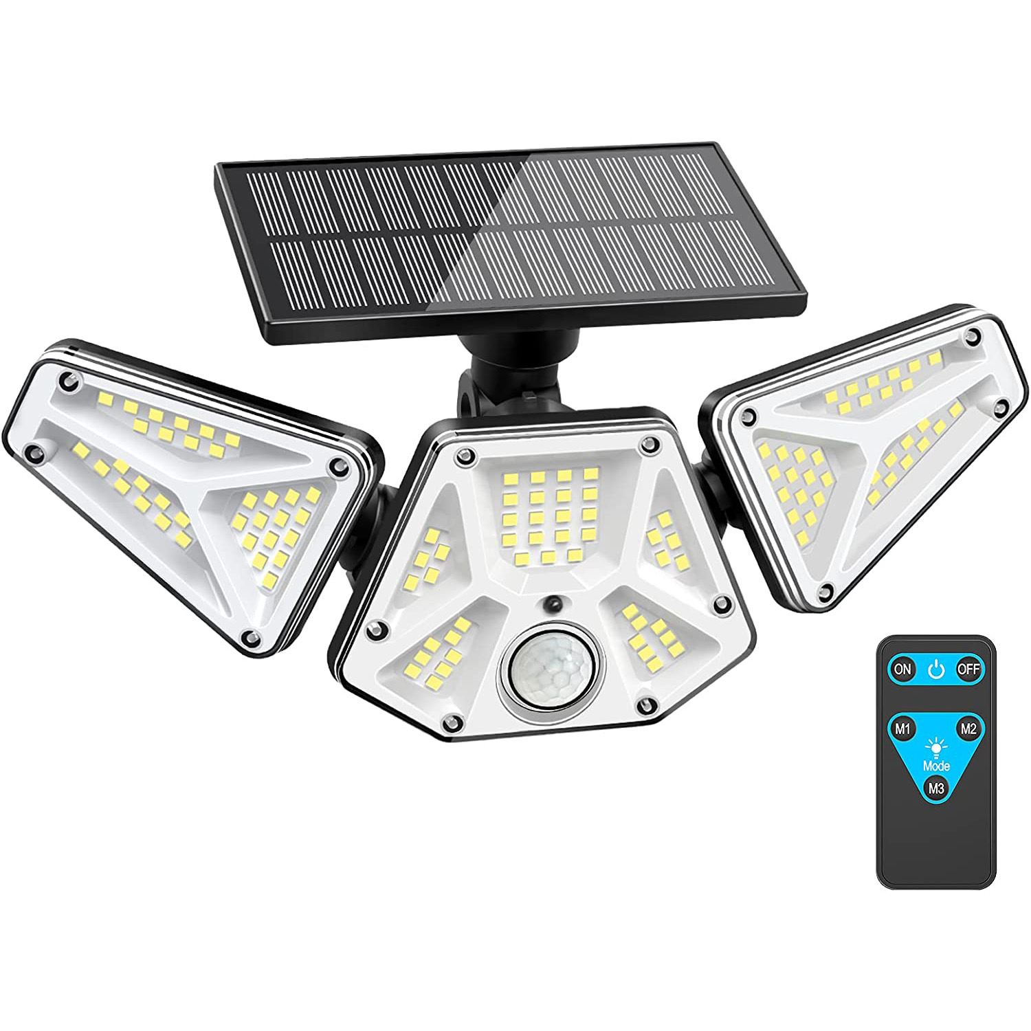 132 LED IP65 Solar Motion Sensor Night Security Light