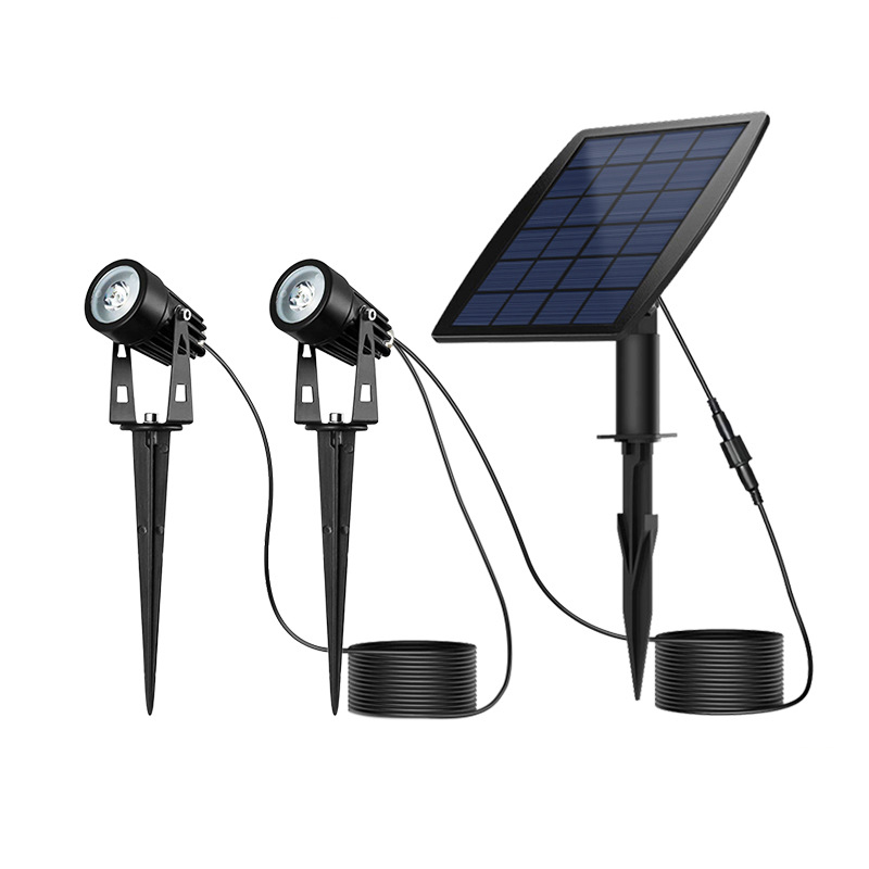 IP65 Waterproof LED Landscape Spotlights Solar Powered Garden Light