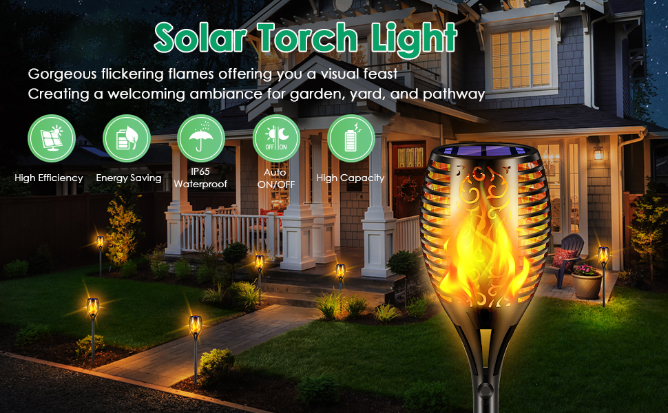 Solar Torch Light