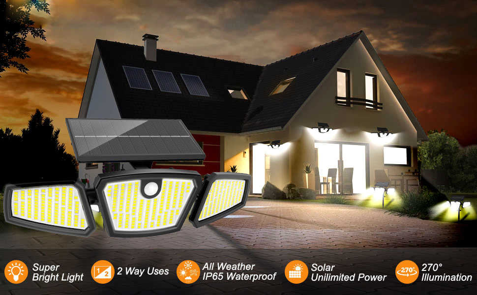 Solar Wall Light