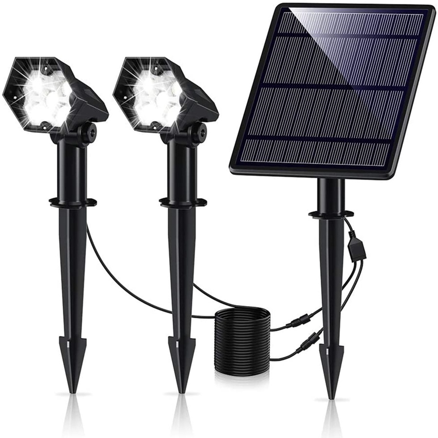 Waterproof Outdoor Garden Landscape Lights 26 Led Solar Power Lawn Pathway Lighting