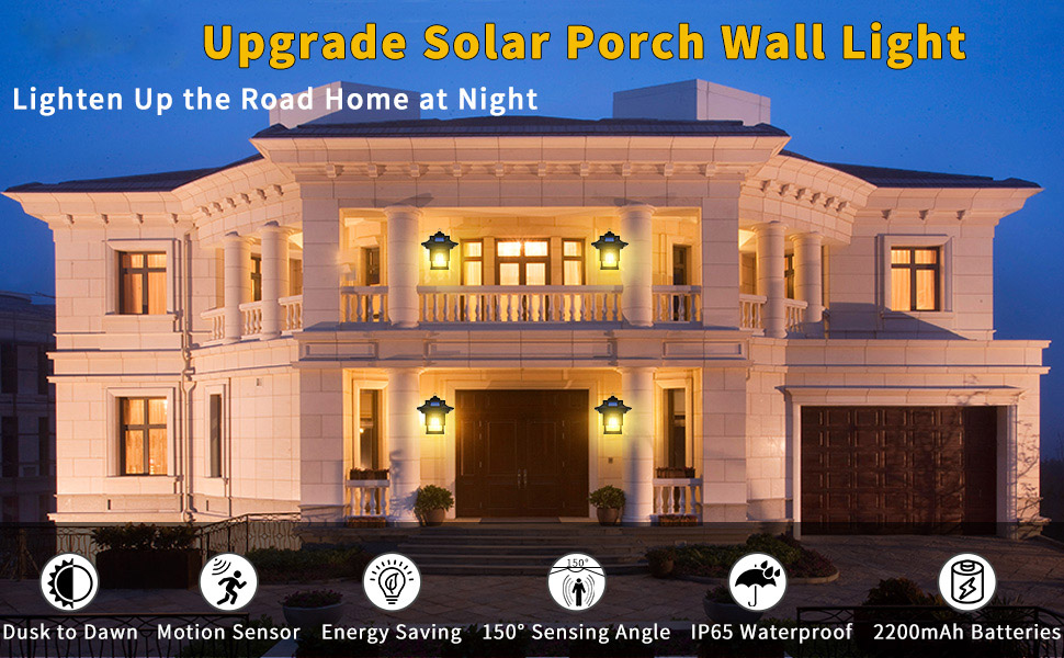 Solar Porch Light