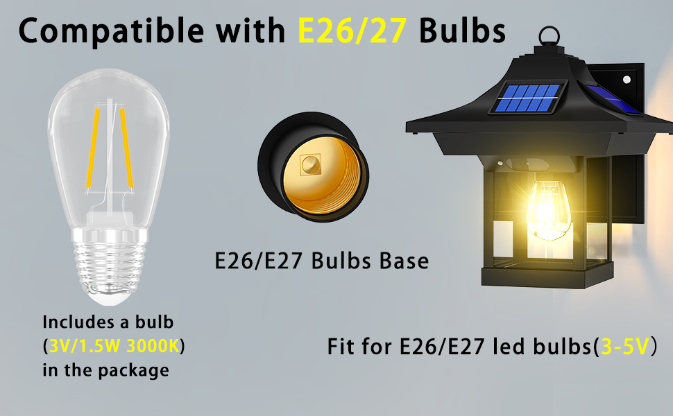 Solar Porch Light