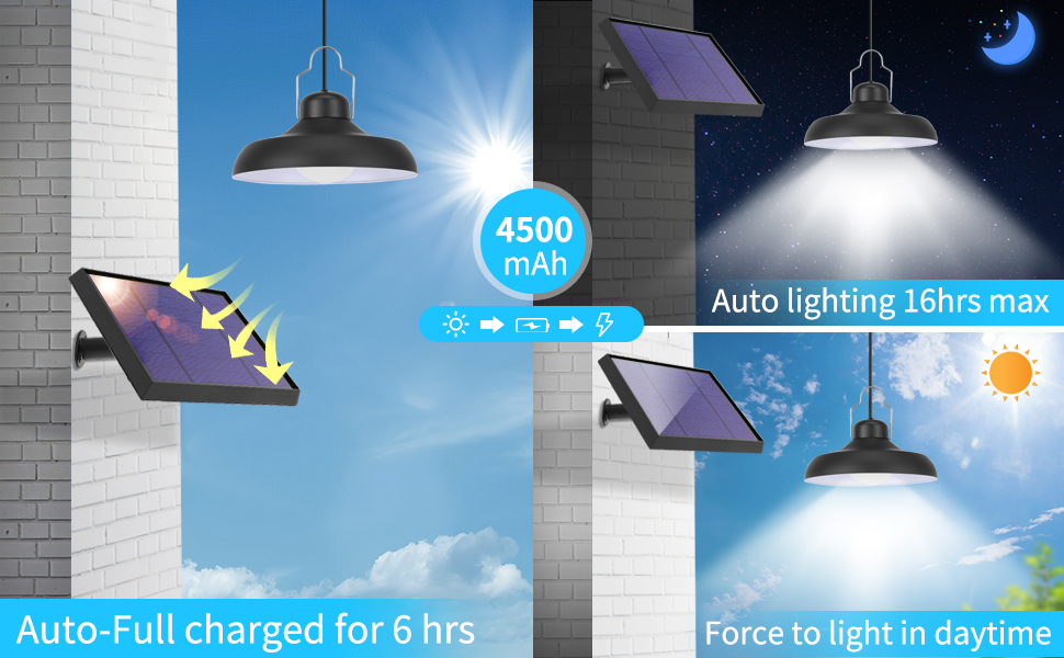 Solar Pendant Light